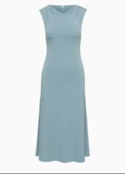 Aritzia Dresses & Skirts - Aritzia Wilfred Relish Light Blue Dress Size Large